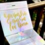 Personalised High Quality Holographic Gift Box, thumbnail 11 of 12