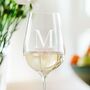 Personalised Monogram Wine Glass, thumbnail 2 of 6