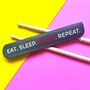 Drum Sticks Holder Eat Sleep Drum Repeat, thumbnail 2 of 7