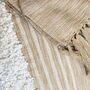 Tribal Off White Throw, thumbnail 3 of 3