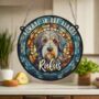 Bearded Collie Memorial Suncatcher, thumbnail 5 of 5