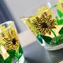 Sunflower Hand Painted Tea Light Holders, thumbnail 4 of 6
