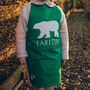 Personalised Snow Animals Kids Apron, thumbnail 6 of 8