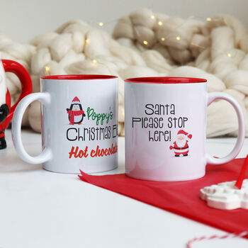 Personalised Christmas Hot Chocolate Mug, 2 of 6