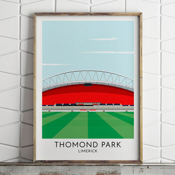 Custom Contemporary Print Of Any Rugby Stadium, 7 of 12