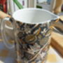 Small Jug In William Morris Seedling Tapestry Design, thumbnail 5 of 9