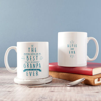 Personalised 'Best Grandad Ever' Secret Message Mug, 2 of 10