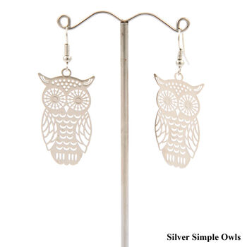 Owl Earrings, 4 of 12