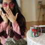 Gossip Club Valentine Mug – Fun And Playful Heart Design, thumbnail 3 of 8
