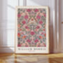 William Morris Pink Rose Art Print, thumbnail 1 of 3