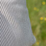 Riseley Cotton Stripe Cushion, thumbnail 5 of 5