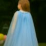 Frozen Cape ~ A Perfect Christmas Gift For Girls With A Satin Pink Bag, thumbnail 2 of 5