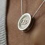 Monogram Echo Necklace, thumbnail 10 of 10