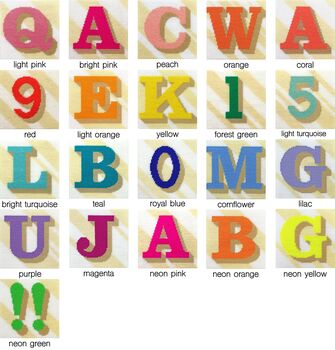 Customisable Alphabet Needlepoint Kits, 11 of 12