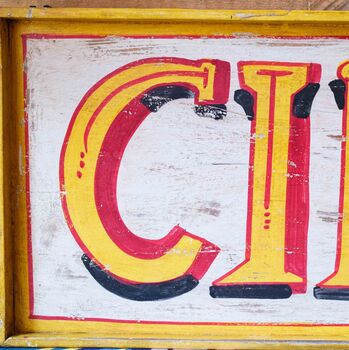 Circus Wooden Sign, 2 of 11