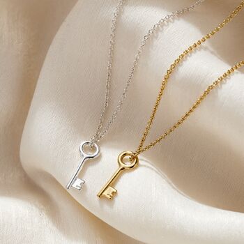 Key Charm Necklace, 4 of 7