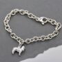 King Charles Spaniel Silver Charm, thumbnail 3 of 12