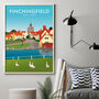 Finchingfield Church Art Print, thumbnail 4 of 4