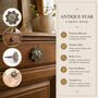 Regal Sun Emblem Brass Cabinet Knob, thumbnail 7 of 8