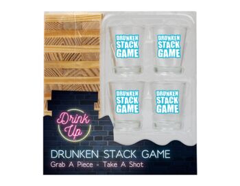 Tower Stacking Drinking Game By Team Hen | notonthehighstreet.com