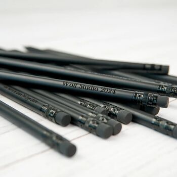 Custom Black Pencils Set, 2 of 10