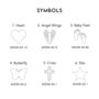 Personalised Sterling Silver Heart T Bar Necklace, thumbnail 8 of 8