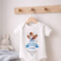 Personalised Father’s Day Photo Baby Outfit, thumbnail 3 of 7