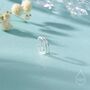 Sterling Silver Minimalist Double Bar Ear Cuff, thumbnail 1 of 12