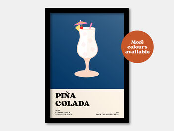 Pina Colada Cocktail Print, 7 of 7