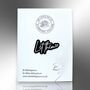 Let Them Black And White Enamel Pin Badge, thumbnail 3 of 8