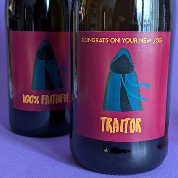 Personalised Traitors Alcohol Gifts, 6 of 10