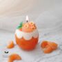 Personalised Inner Deco Orange Mousse Candle Gift Box With Free Greeting Card, thumbnail 1 of 4