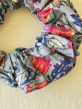 Print Scrunchie, Lighweight Soft Cotton, 10 of 13