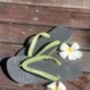 Granite Grey Natural Rubber Flip Flops, thumbnail 5 of 12