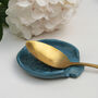 Moroccan Style Teal Spoon Rest, thumbnail 3 of 5