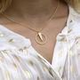 Personalised Circle Spike Necklace, thumbnail 2 of 12