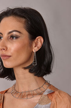 Egyptian Pyramid Earrings, 5 of 9