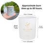 Pink Champagne Crystal Candle Infused With Pink Himalayan Salt Crystal, thumbnail 6 of 6