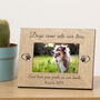 Paw Prints On Our Hearts Dog Photo Frame, thumbnail 1 of 2