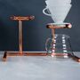 Solid Copper Coffee Dripper Stand, thumbnail 1 of 2
