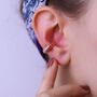 Croissant Ear Cuff No Piercing Sterling Silver, thumbnail 7 of 7