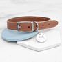 Personalised Classic Leather Dog Collar With Tag, thumbnail 7 of 12