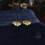 Sterling Silver Star Constellation Ab Cz Hoop Earrings, thumbnail 3 of 9