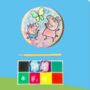 Peppa Pig 'Paint Me' Biscuit Duo, thumbnail 3 of 3