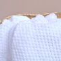 Personalised White Honeycomb Baby Blanket, thumbnail 4 of 10