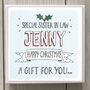 Letterbox Personalised Present Christmas Voucher, thumbnail 3 of 7