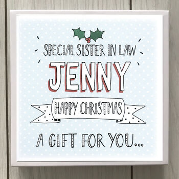 Letterbox Personalised Present Christmas Voucher, 3 of 7