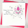 Personalised Birthday Flowers Card, thumbnail 1 of 2