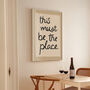 This Must Be The Place Handwritten Print, thumbnail 2 of 11