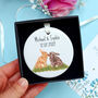 Personalised Rabbit Hanging Ceramic Gift, thumbnail 1 of 6